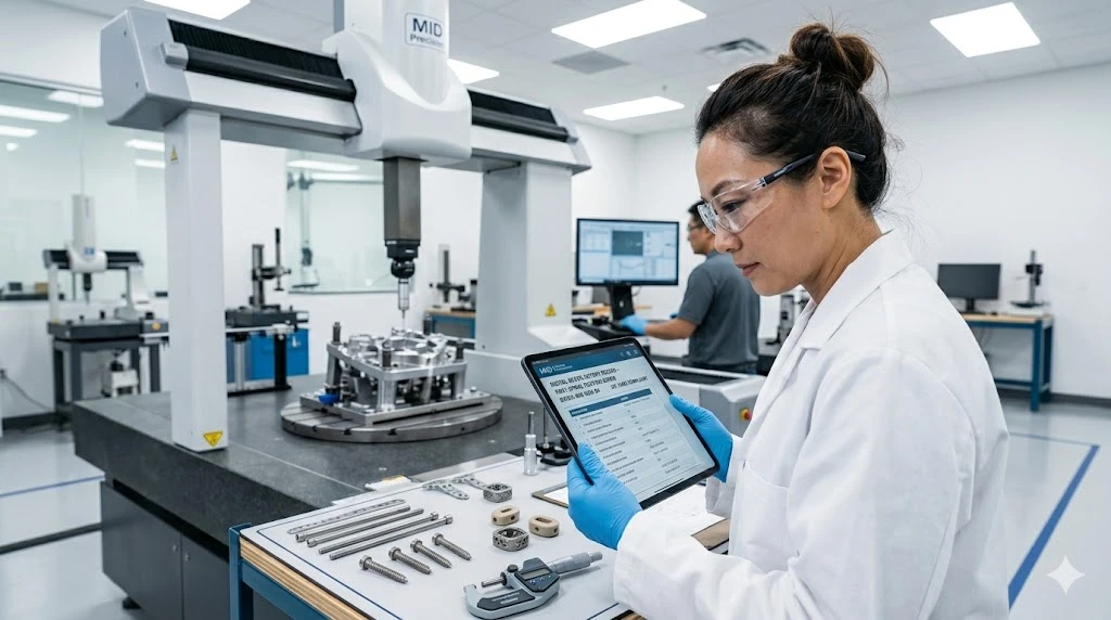 Chinese engineer verifying medical device history records and digital traceability for ISO 13485 compliance Chinese engineer verifying medical device history records and digital traceability for ISO 13485 compliance